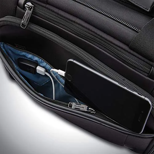 Samsonite Pro Slim Messenger, Black, 15.6-Inch
