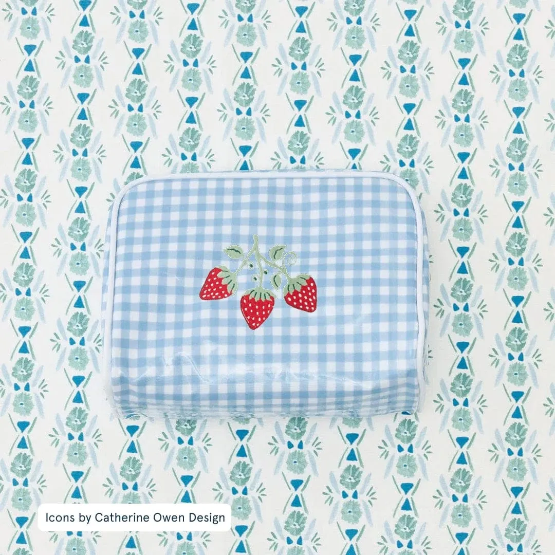 Small Patterned Toiletry Bag