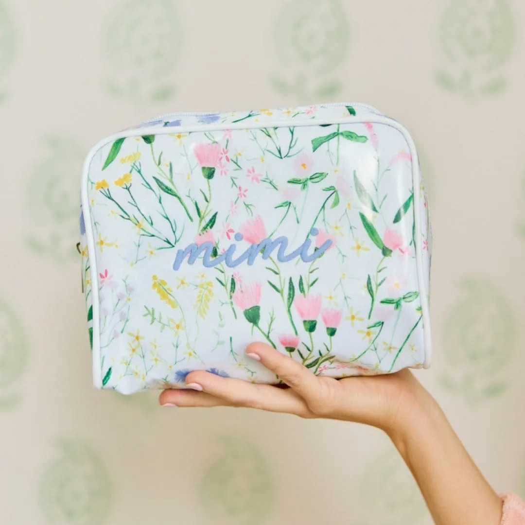 Small Patterned Toiletry Bag