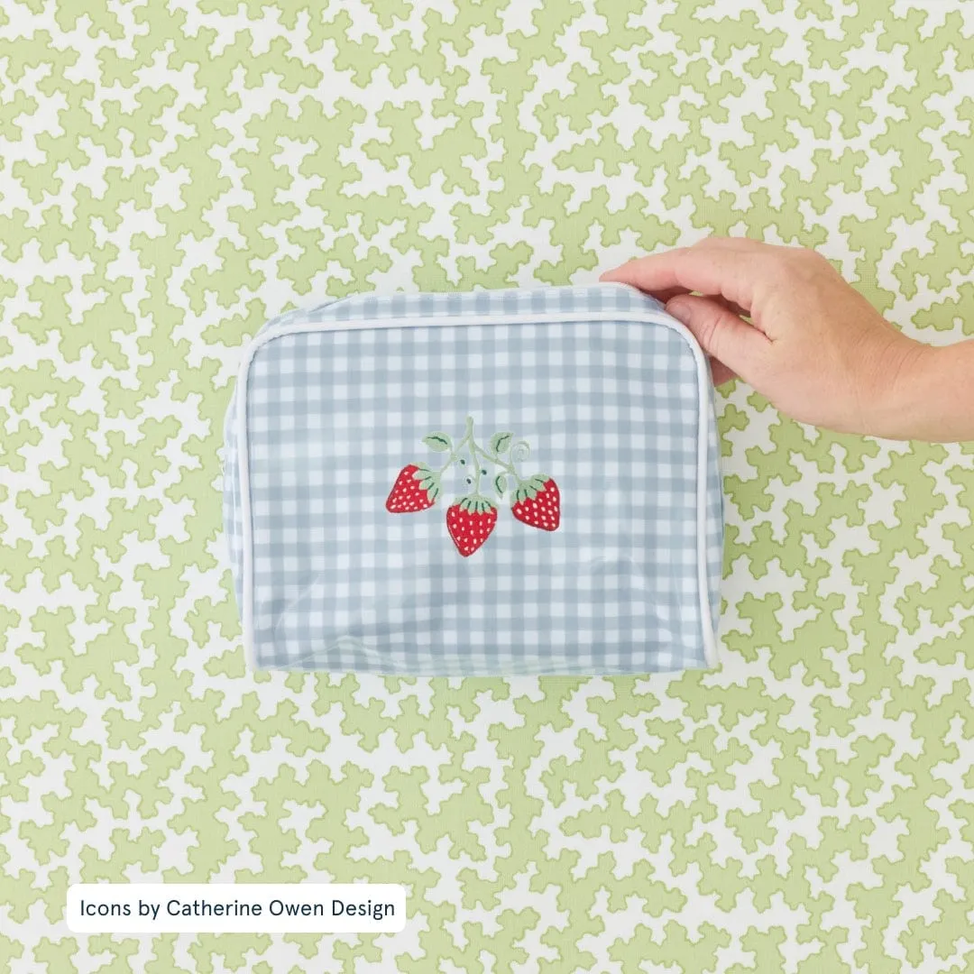 Small Patterned Toiletry Bag