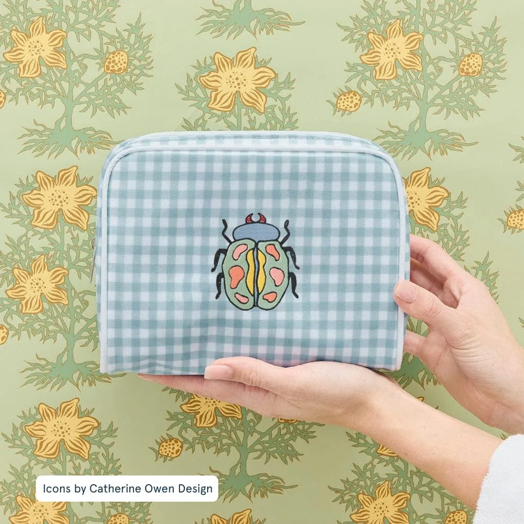 Small Patterned Toiletry Bag