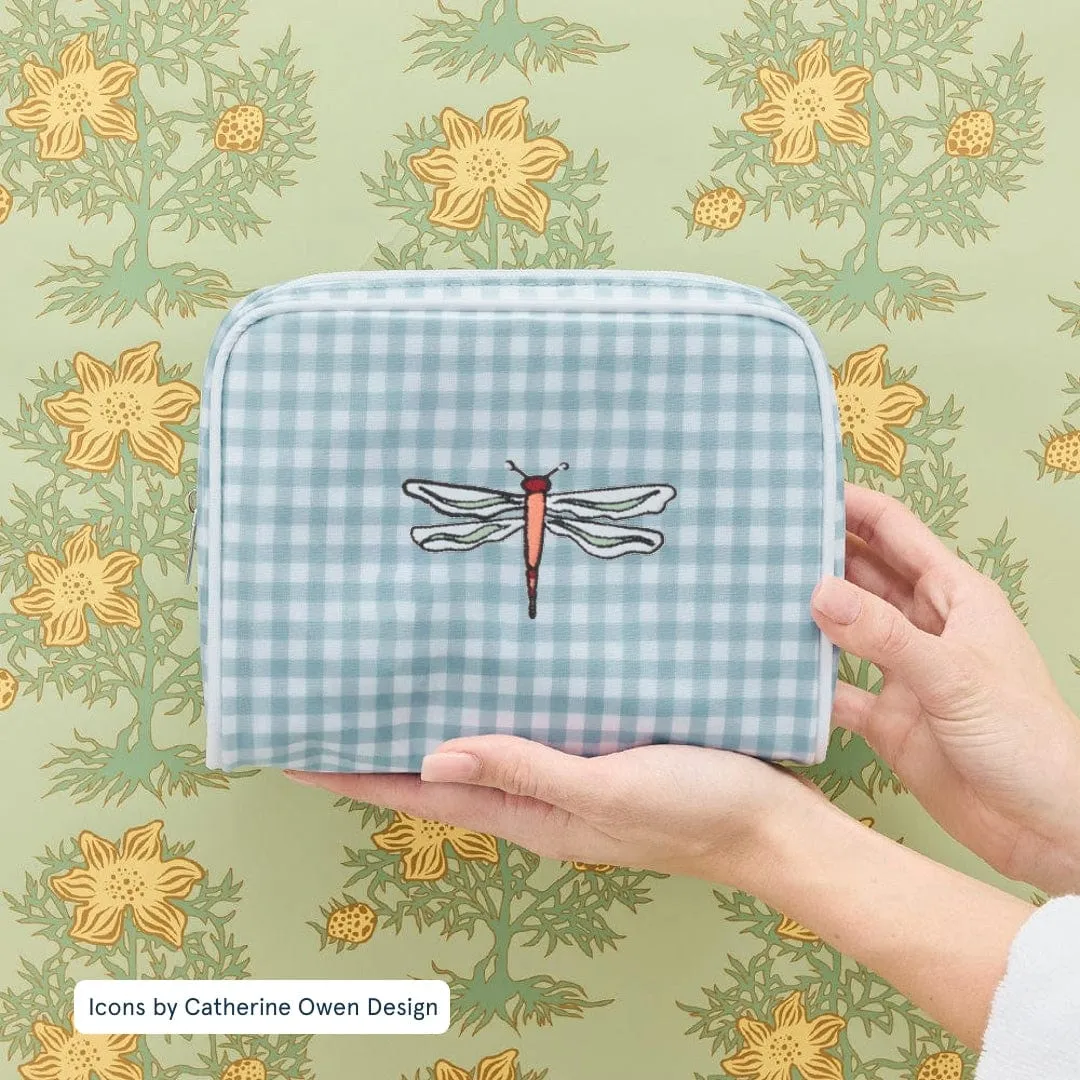Small Patterned Toiletry Bag