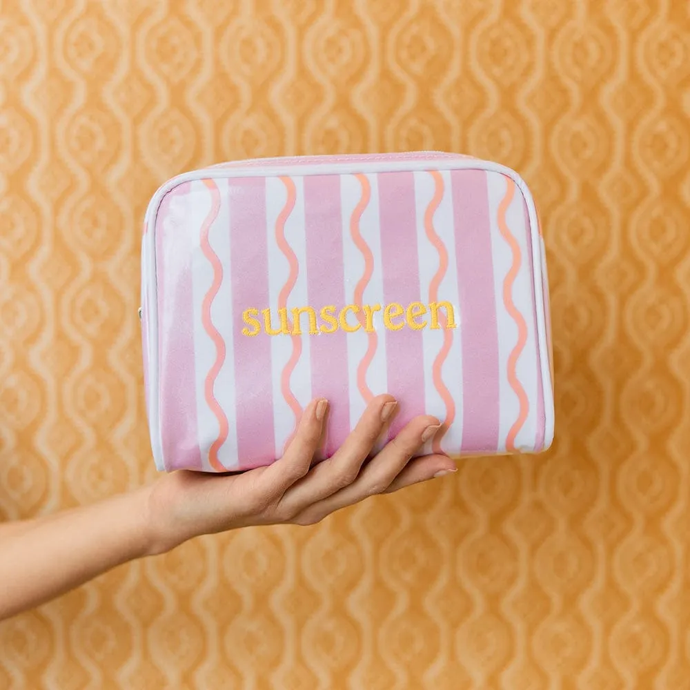 Small Patterned Toiletry Bag