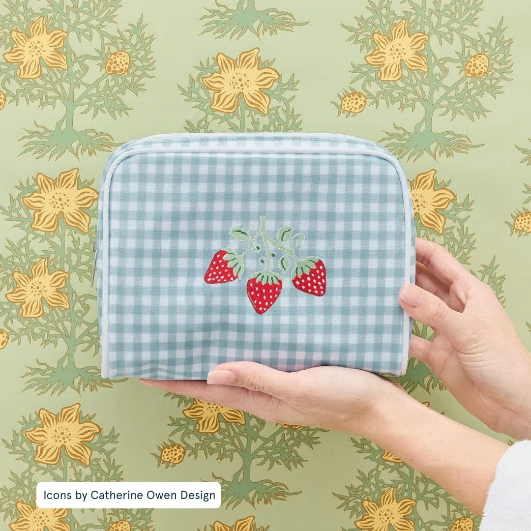Small Patterned Toiletry Bag