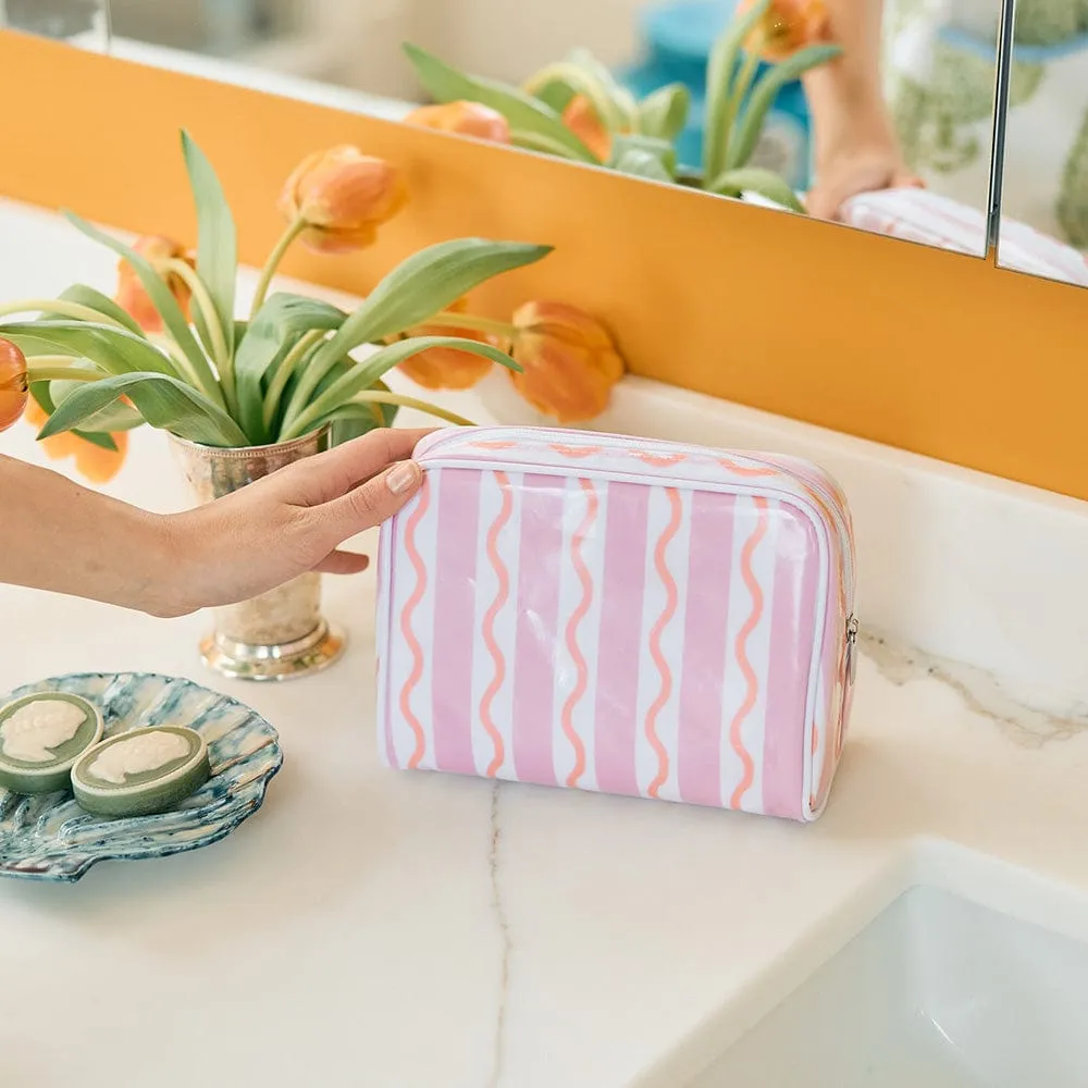 Small Patterned Toiletry Bag