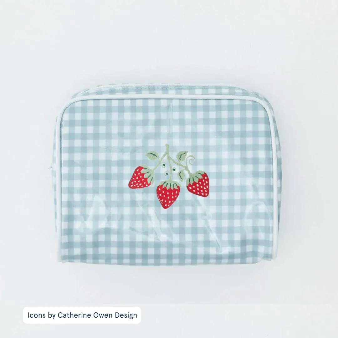 Small Patterned Toiletry Bag
