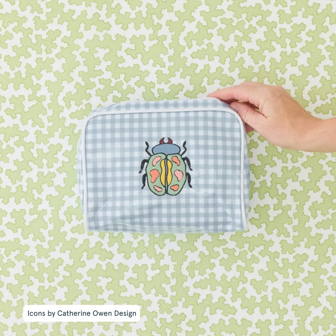Small Patterned Toiletry Bag
