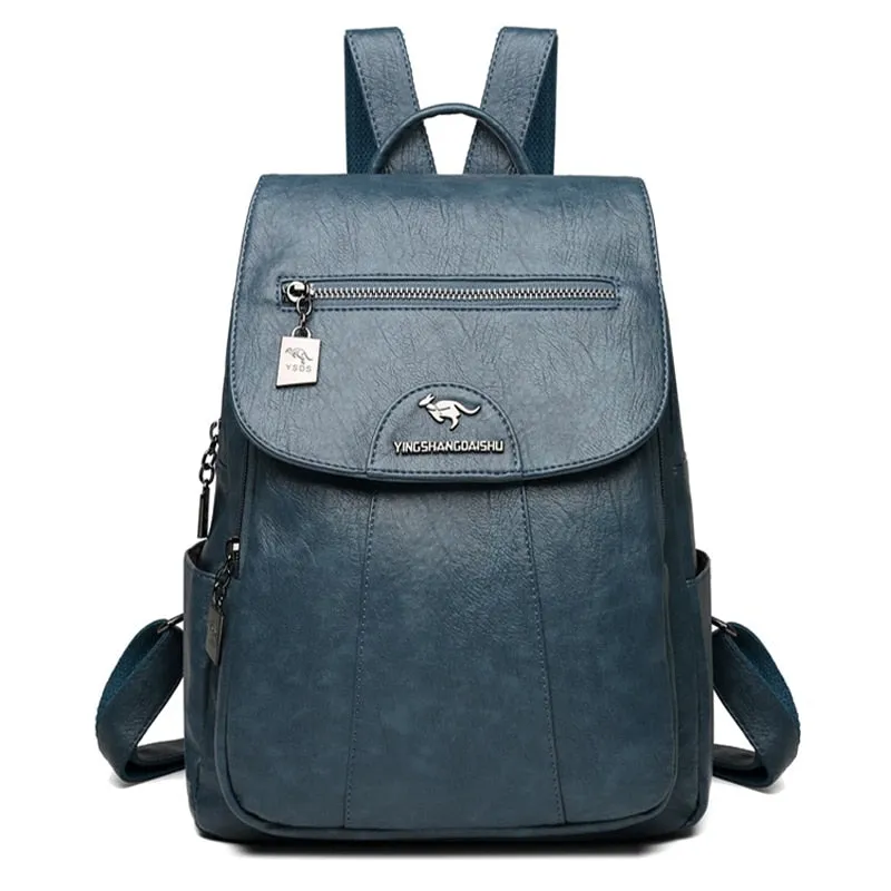 Soft Vintage Leather Backpacks