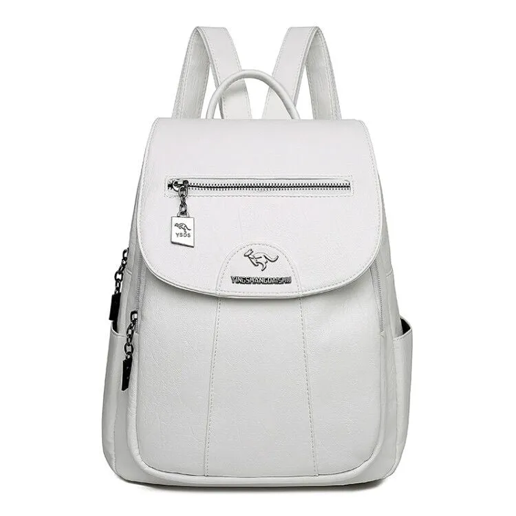 Soft Vintage Leather Backpacks