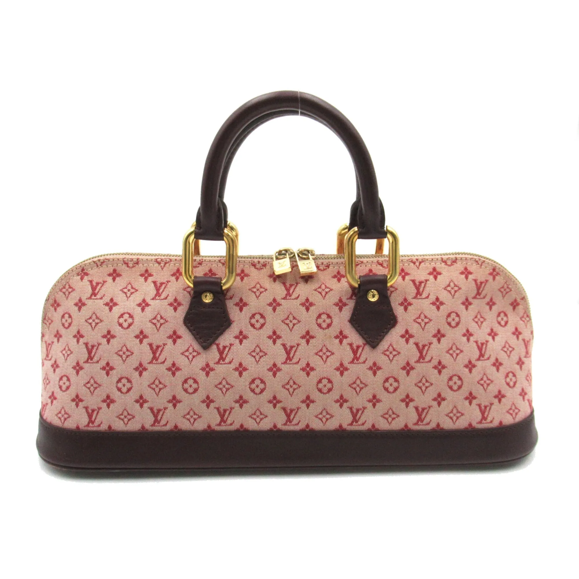 Trendy Inspired Louis Vuitton Alma Ron Red Cherry Monogram Mini Canvas M92207