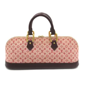 Trendy Inspired Louis Vuitton Alma Ron Red Cherry Monogram Mini Canvas M92207