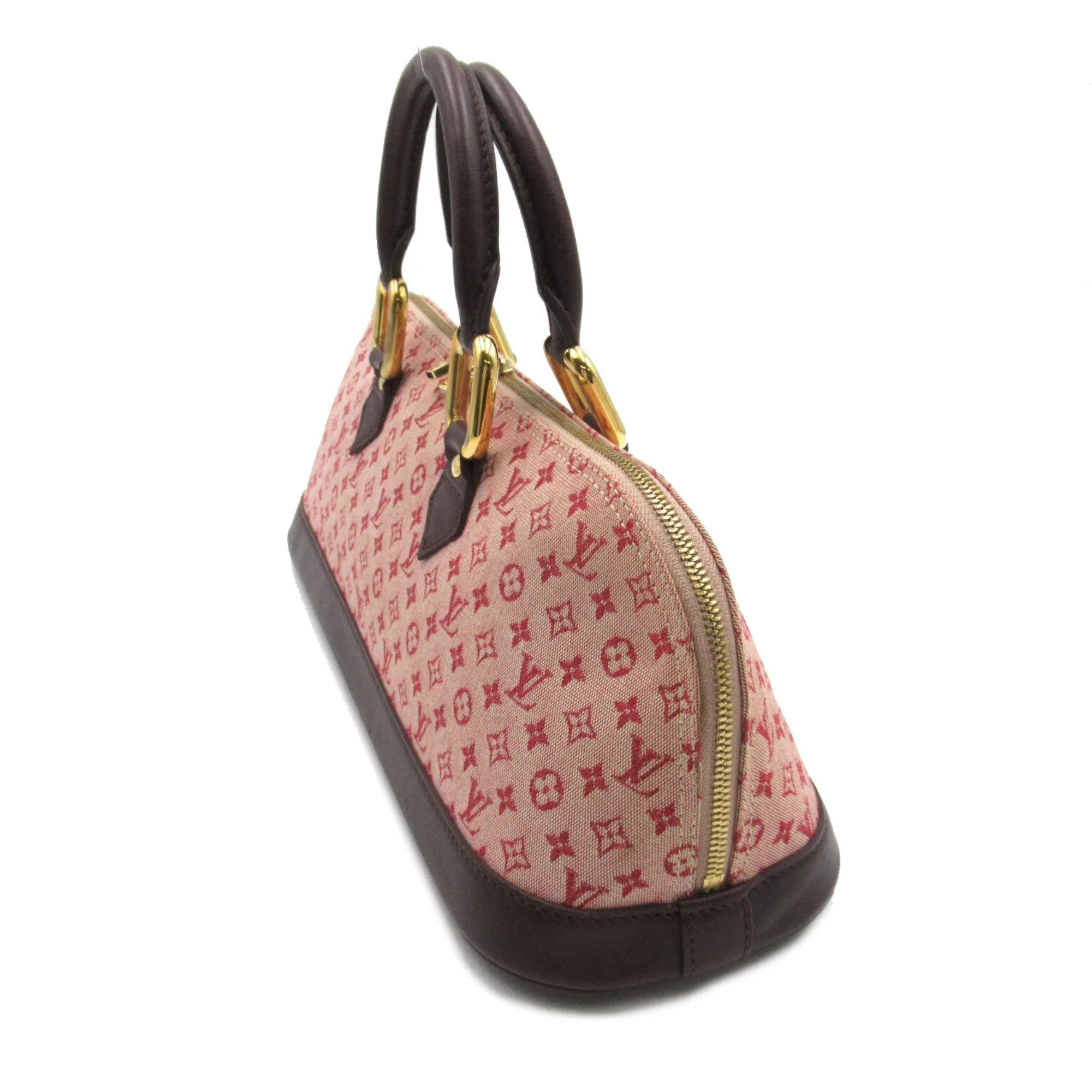 Trendy Inspired Louis Vuitton Alma Ron Red Cherry Monogram Mini Canvas M92207