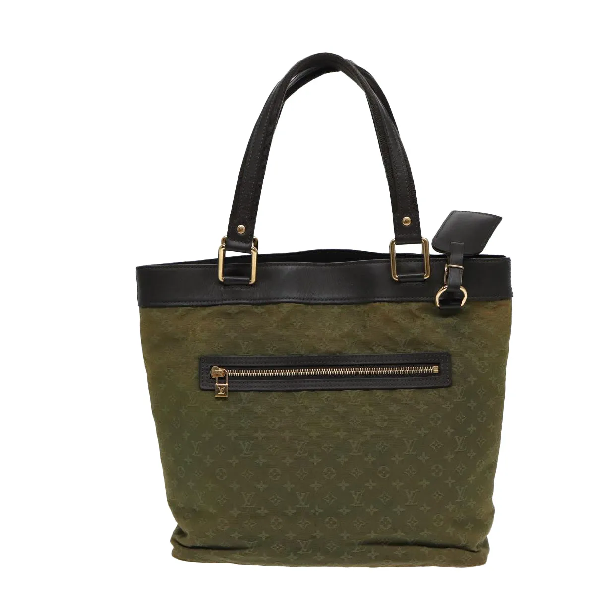 Trendy Inspired Louis Vuitton Monogram Mini Lucille Gm Tote Bag Tst Khaki M92681 Lv Auth 88349