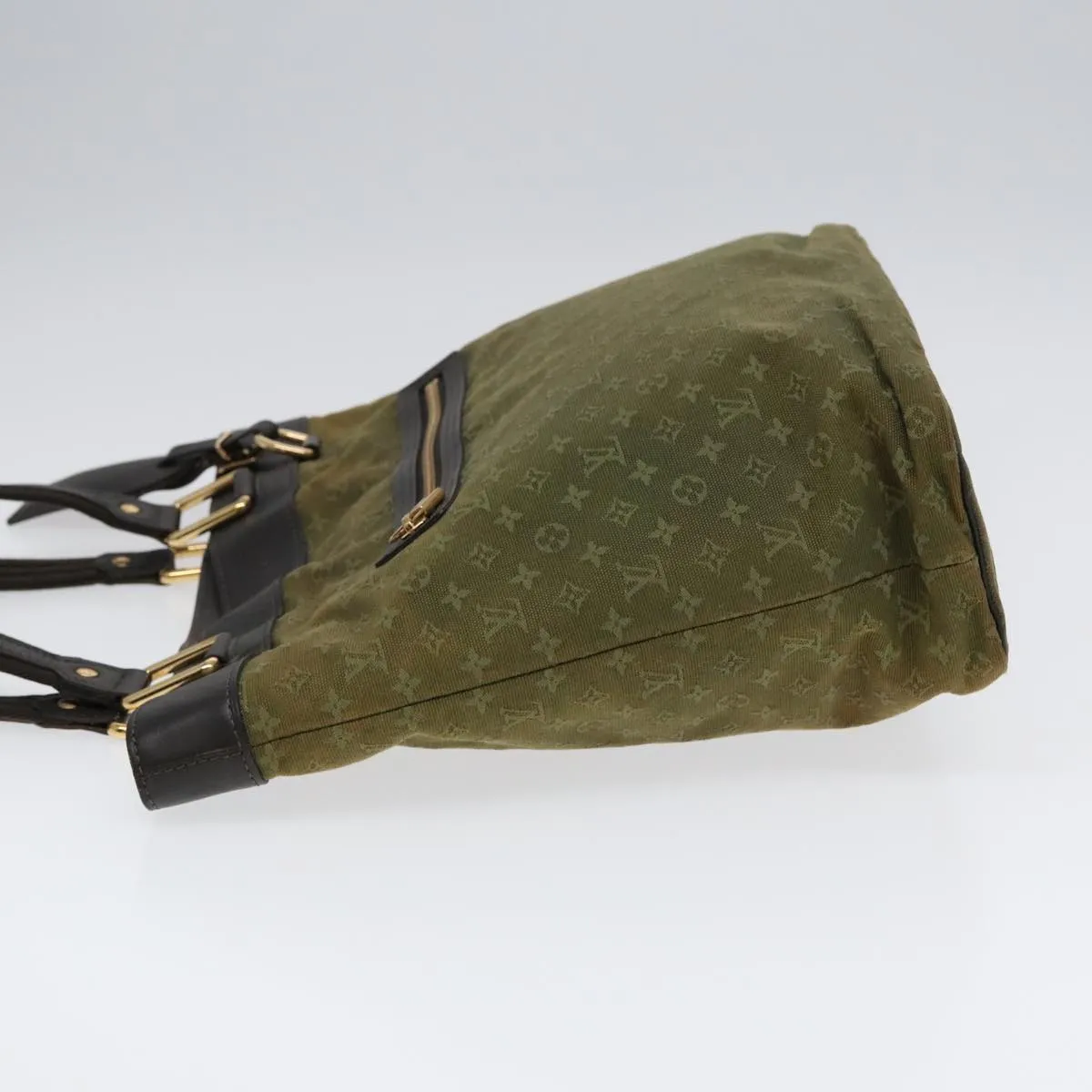 Trendy Inspired Louis Vuitton Monogram Mini Lucille Gm Tote Bag Tst Khaki M92681 Lv Auth 88349