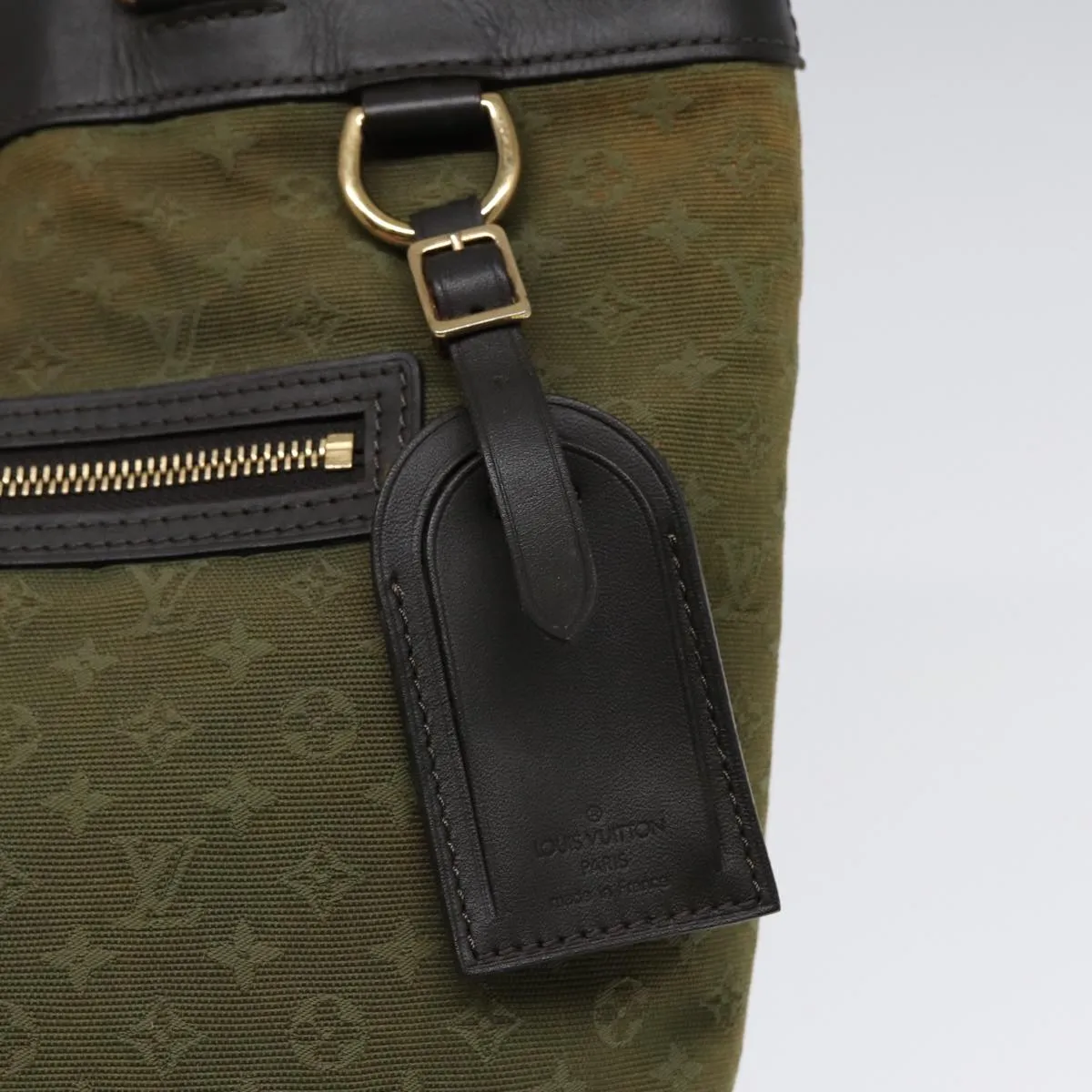 Trendy Inspired Louis Vuitton Monogram Mini Lucille Gm Tote Bag Tst Khaki M92681 Lv Auth 88349