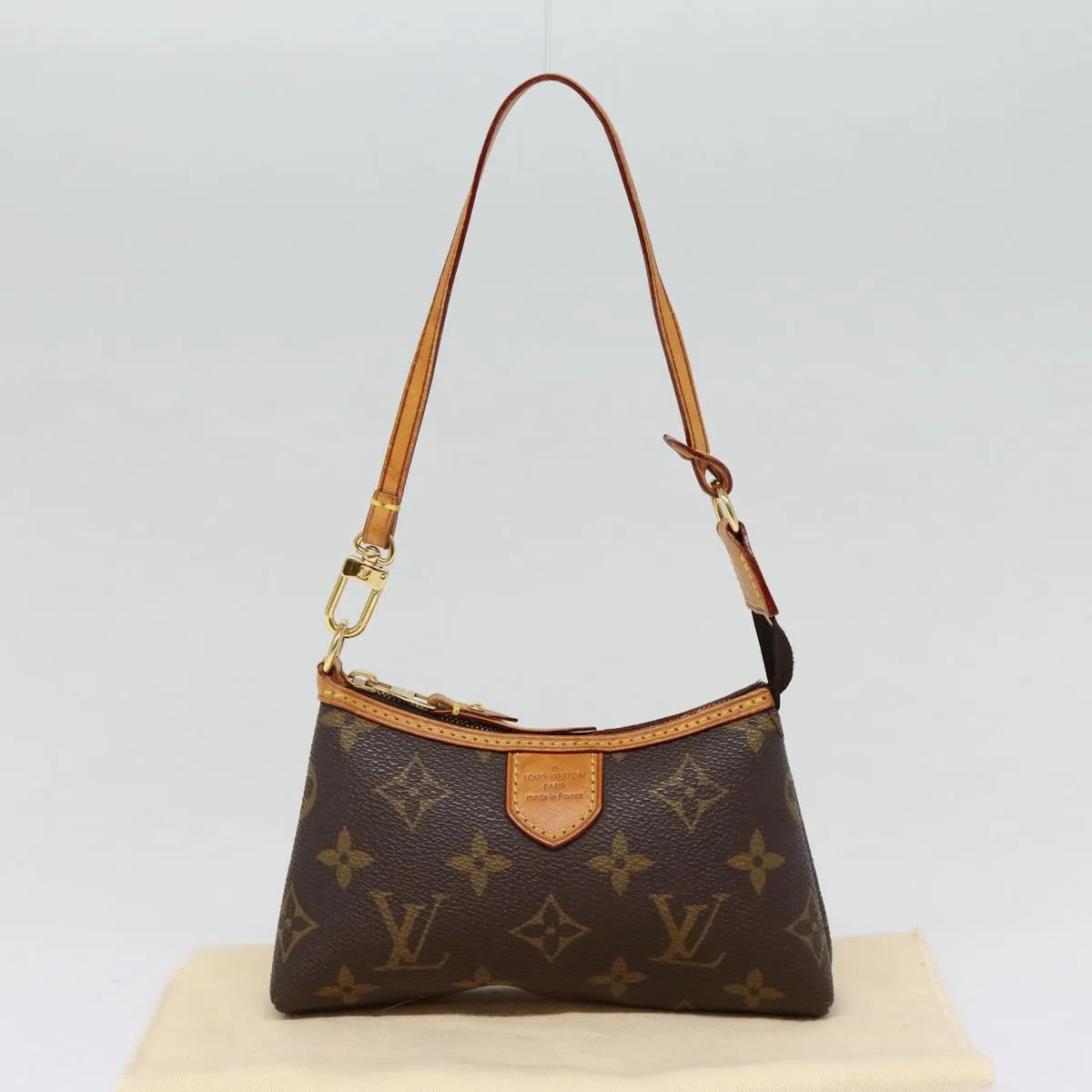 Trendy Inspired Louis Vuitton Monogram Mini Pochette Delight Full Pouch M40309 Lv Auth 85667