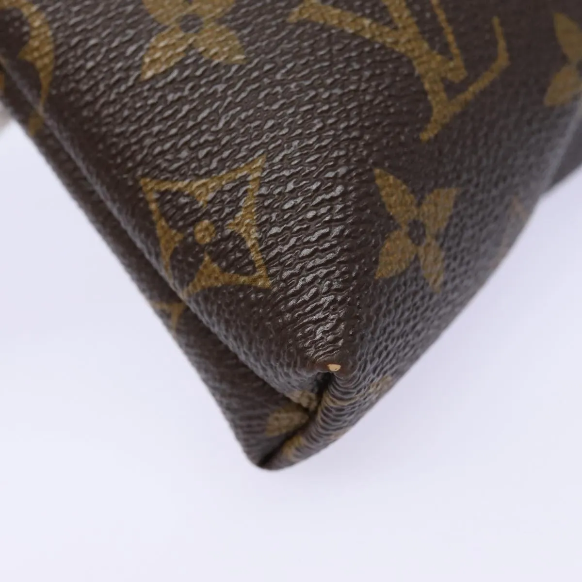 Trendy Inspired Louis Vuitton Monogram Mini Pochette Delight Full Pouch M40309 Lv Auth 85667