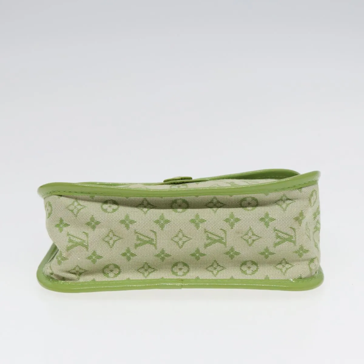 Trendy Inspired Louis Vuitton Monogram Mini Trousse Marie Kate Pouch Green M92935 Auth 88437