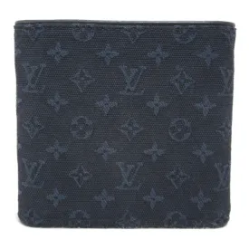 Trendy Inspired Louis Vuitton Porto Bier Carte Credit Monet Trifold Wallet Blue Tst Blue Monogram Mini Canvas M92439