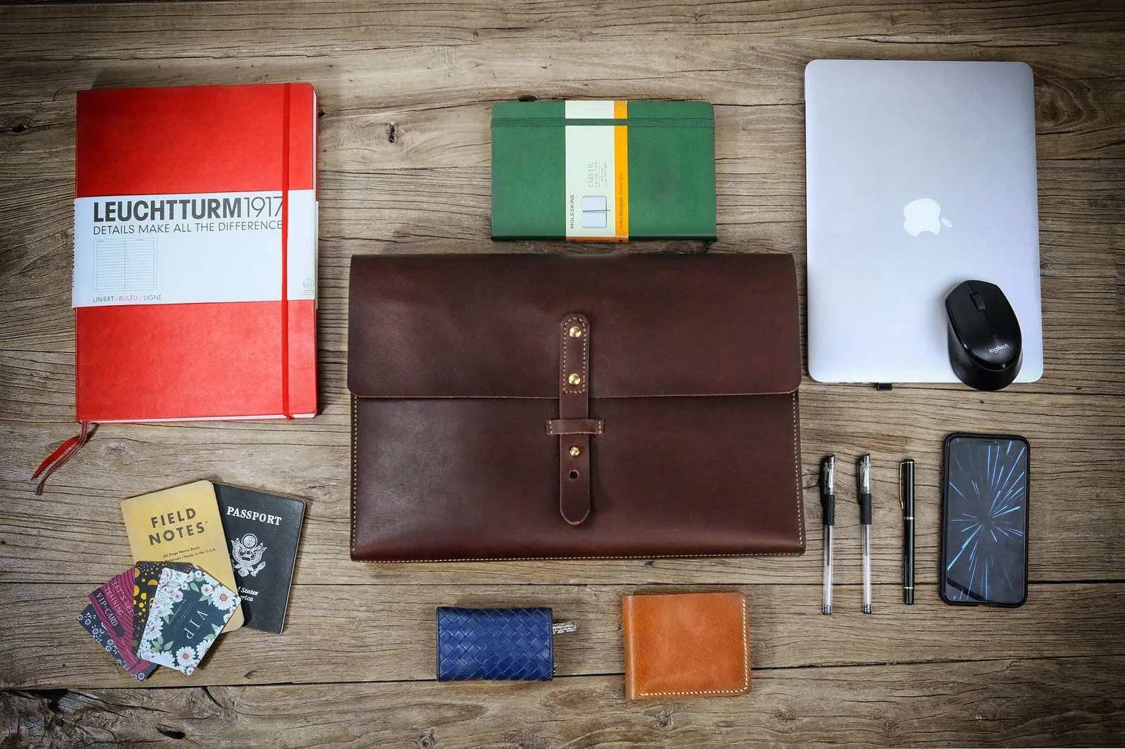 vegetable tanned leather crossbody shoulder bag