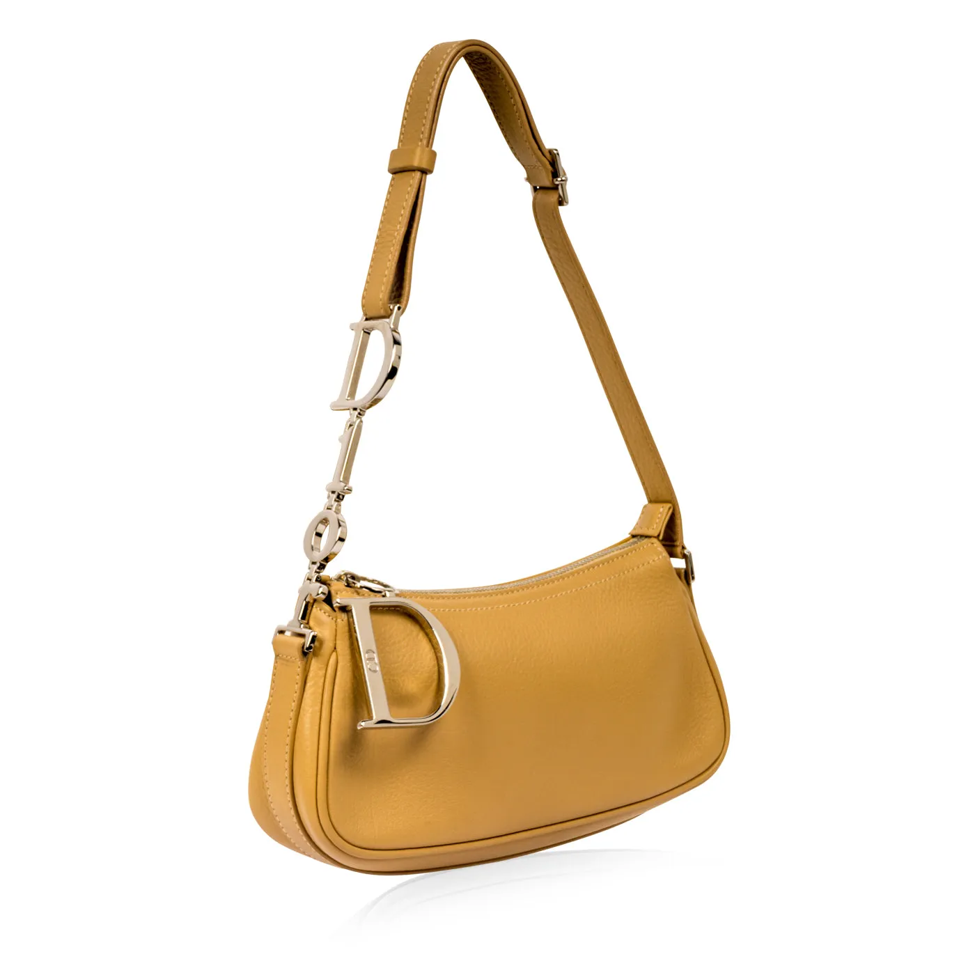 Vintage Beige Shoulder Bag