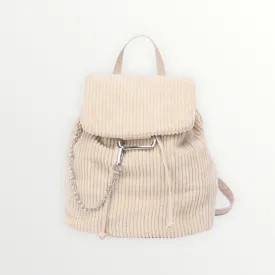 vintage corduroy backpack - Off White