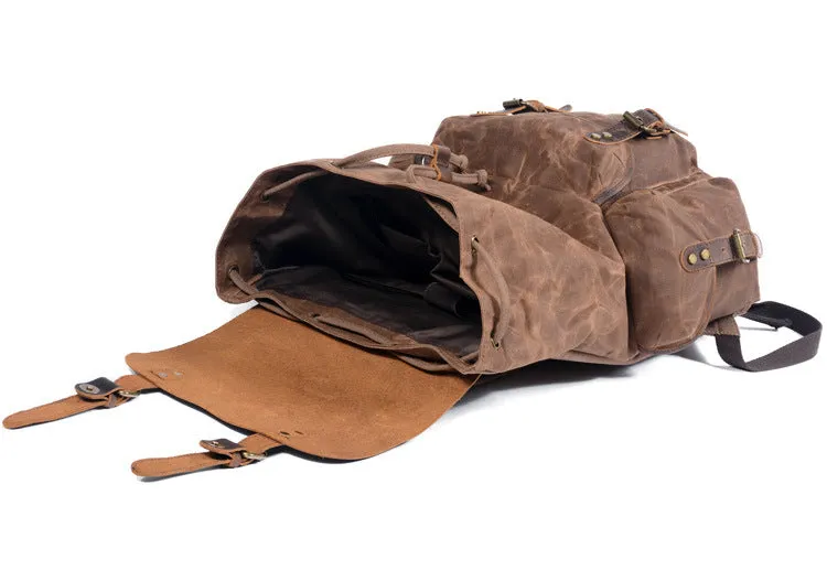 Vintage Leather Backpack