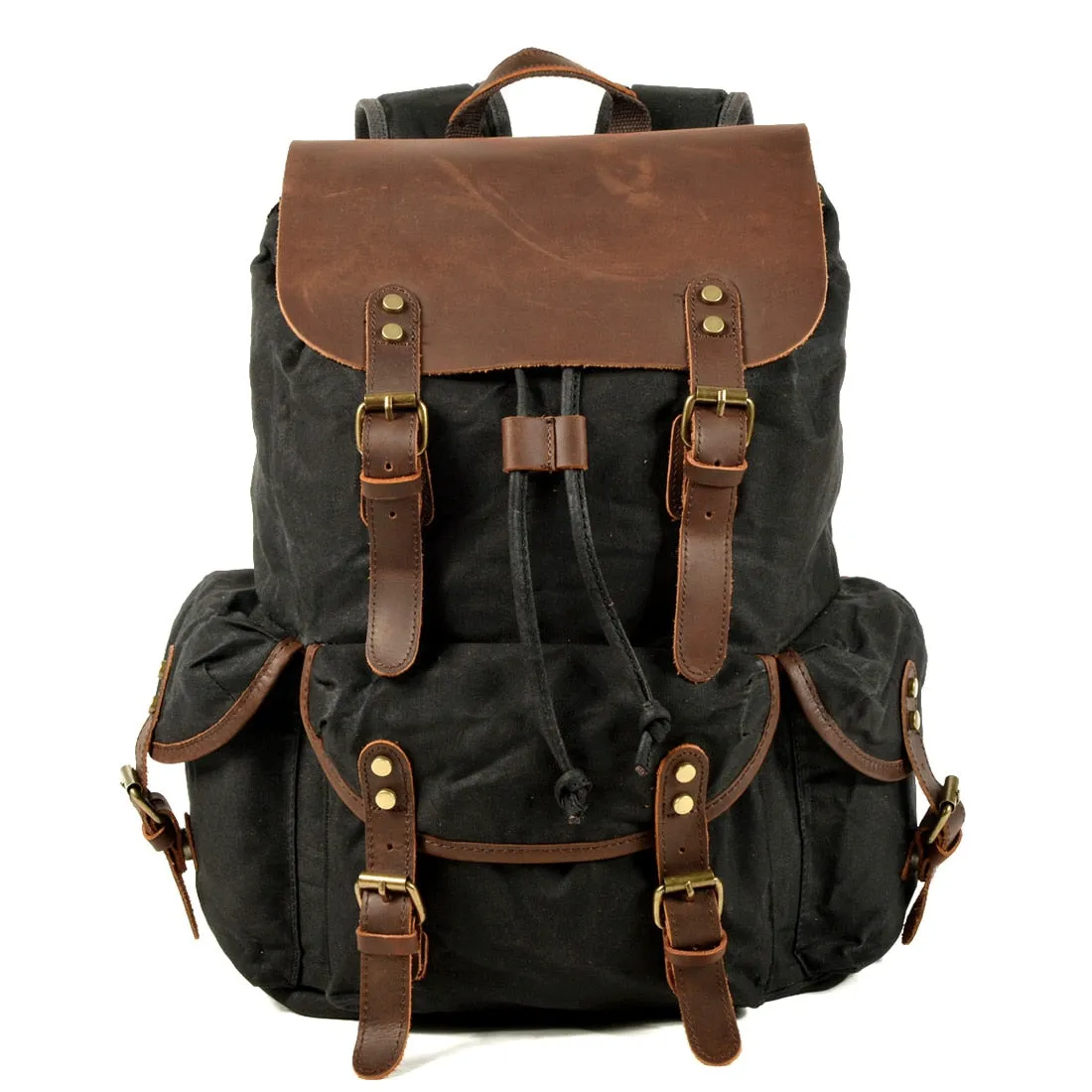 Vintage Leather Backpack