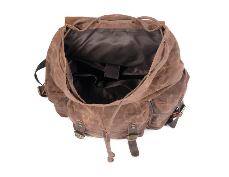 Vintage Leather Backpack