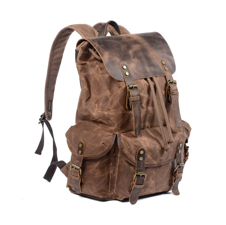 Vintage Leather Backpack
