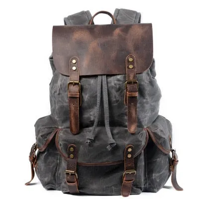 Vintage Leather Backpack