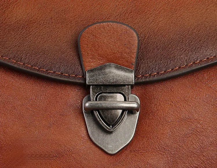 Vintage Women's Small Leather Backpack Purse Ladies Small Leather Rucksack