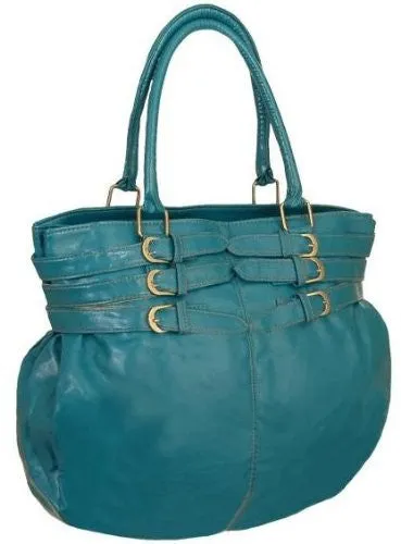 Waconda Faux Leather Shoulder Bag
