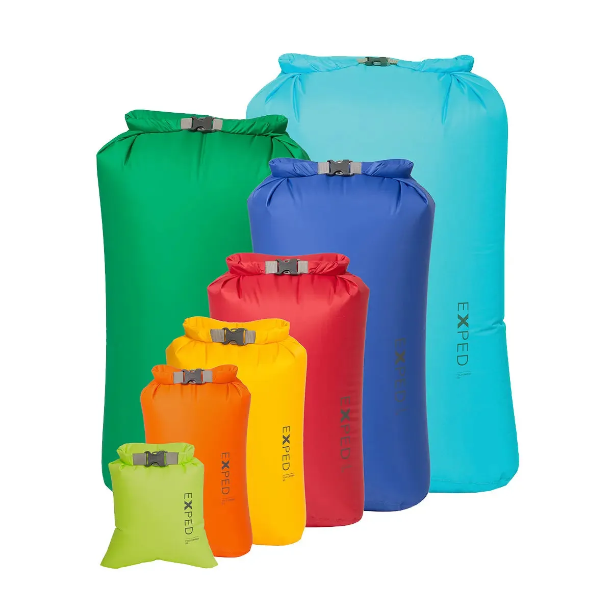 Waterproof Fold Drybag Bright - XL