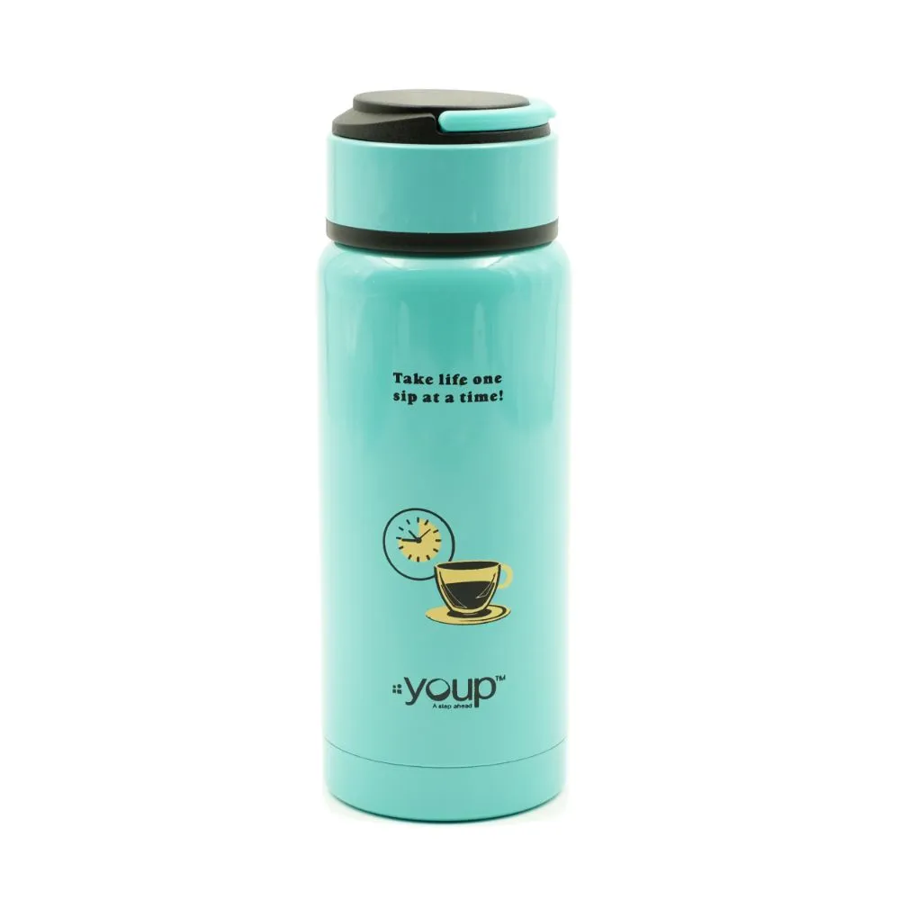 Youp Thermosteel Insulated Aqua Blue Color Kids Water Bottle Yp261 - 260 Ml