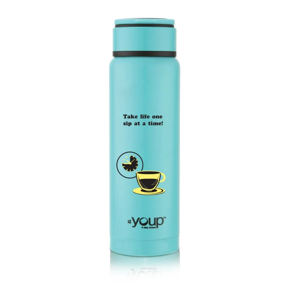 Youp Thermosteel Insulated Aqua Blue Color Kids Water Bottle Yp261 - 260 Ml
